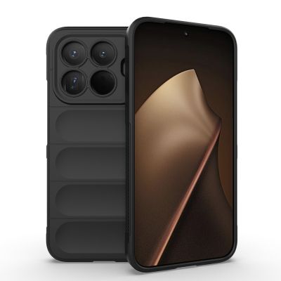 Xiaomi 15T Pro Kılıf Esnek TPU Oyuklu Arka Yüzey Tasarımlı Zore Etnik Silikon Kapak - Zore