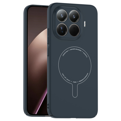 Xiaomi 15T Pro Kılıf M-Safe Şarj Özellikli Kamera Korumalı Zore Elio Sert PC Kapak - Zore