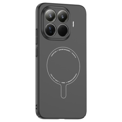 Xiaomi 15T Pro Kılıf M-Safe Şarj Özellikli Kamera Korumalı Zore Elio Sert PC Kapak - 4