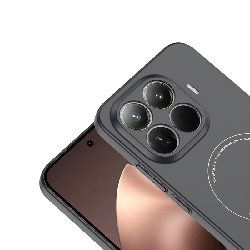 Xiaomi 15T Pro Kılıf M-Safe Şarj Özellikli Kamera Korumalı Zore Elio Sert PC Kapak - 6