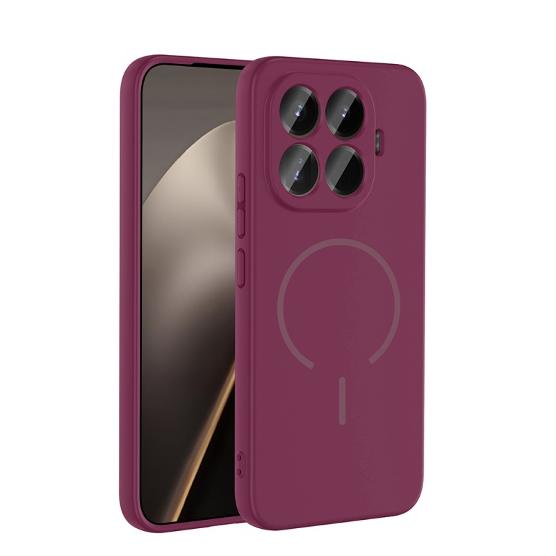 Xiaomi 15T Pro Kılıf M-safe Şarj Özellikli Zore Meta Kapak - 1