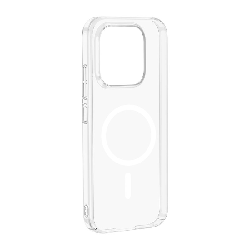 Xiaomi 17 Kamera Korumalı M-Safe Şarj Özellikli Şeffaf Zore London Sert PC Kapak - 3