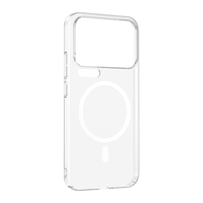 Xiaomi 17 Pro Kamera Korumalı M-Safe Şarj Özellikli Şeffaf Zore London Sert PC Kapak - 3
