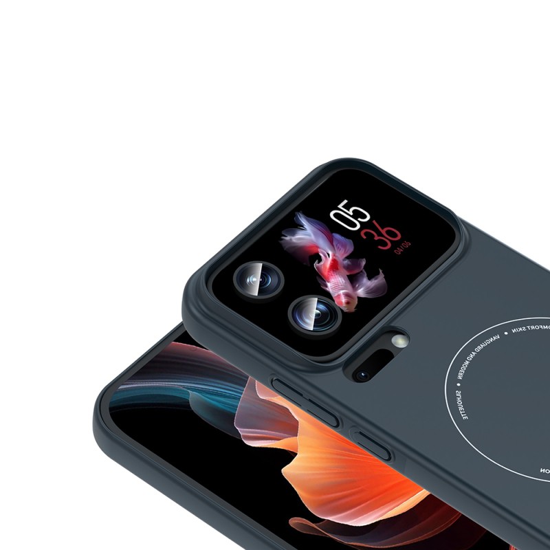 Xiaomi 17 Pro Kılıf M-Safe Şarj Özellikli Kamera Korumalı Zore Elio Sert PC Kapak - 6