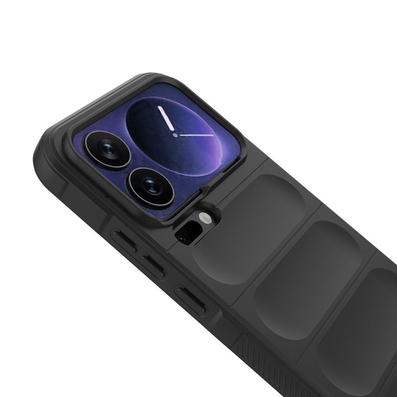 Xiaomi 17 Pro Max Kılıf Esnek TPU Oyuklu Arka Yüzey Tasarımlı Zore Etnik Silikon Kapak - 6