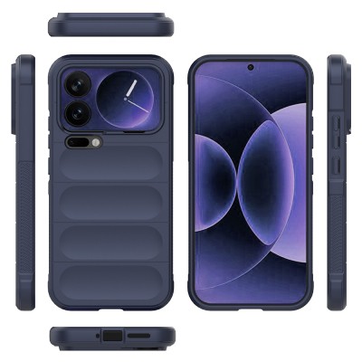 Xiaomi 17 Pro Max Kılıf Esnek TPU Oyuklu Arka Yüzey Tasarımlı Zore Etnik Silikon Kapak - 19