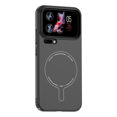 Xiaomi 17 Pro Max Kılıf M-Safe Şarj Özellikli Kamera Korumalı Zore Elio Sert PC Kapak - 3
