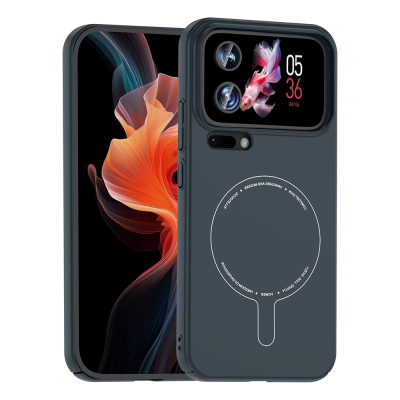 Xiaomi 17 Pro Max Kılıf M-Safe Şarj Özellikli Kamera Korumalı Zore Elio Sert PC Kapak - 2