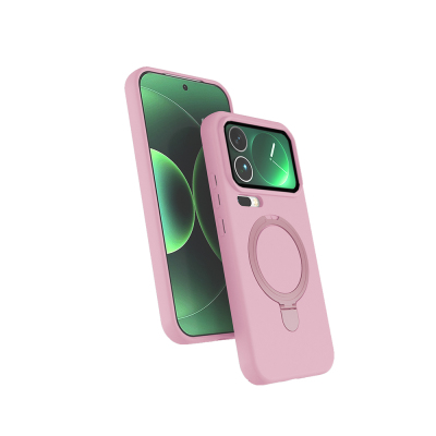 Xiaomi 17 Pro Max Kılıf M-safe Şarj Özellikli Standlı Zore Samara Kapak - Zore