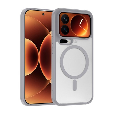 Xiaomi 17 Pro Max Kılıf M-safe Şarj Özellikli Zore Babet Kapak - 4