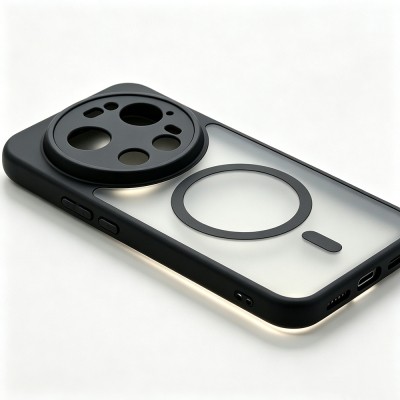 Xiaomi 17 Ultra Case with M-Safe Charging and Camera Protection - Zore Lunex Cover - 3
