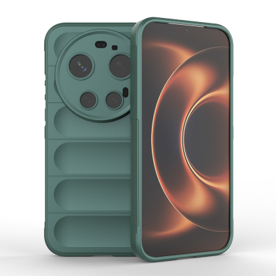 Xiaomi 17 Ultra Kılıf Esnek TPU Oyuklu Arka Yüzey Tasarımlı Zore Etnik Silikon Kapak - Zore