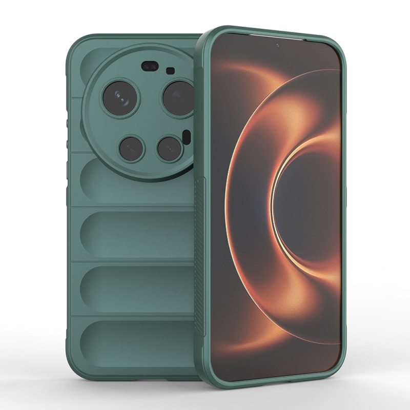Xiaomi 17 Ultra Kılıf Esnek TPU Oyuklu Arka Yüzey Tasarımlı Zore Etnik Silikon Kapak - 1