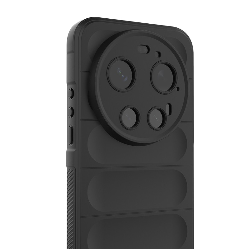 Xiaomi 17 Ultra Kılıf Esnek TPU Oyuklu Arka Yüzey Tasarımlı Zore Etnik Silikon Kapak - 18