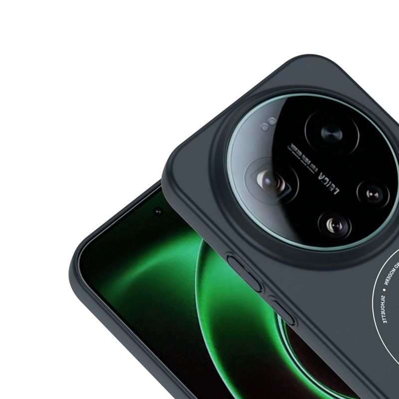 Xiaomi 17 Ultra Kılıf M-Safe Şarj Özellikli Kamera Korumalı Zore Elio Sert PC Kapak - 6