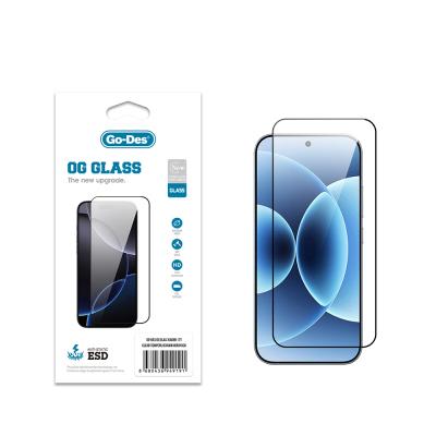 Xiaomi 17T Go Des OG Glass Antistatik Temperli Cam Ekran Koruyucu - Go Des