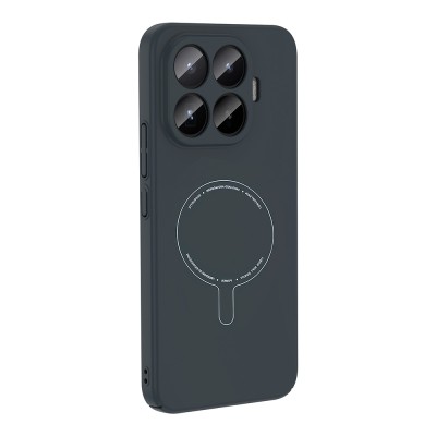Xiaomi 17T Kılıf M-Safe Şarj Özellikli Kamera Korumalı Zore Elio Sert PC Kapak - 3