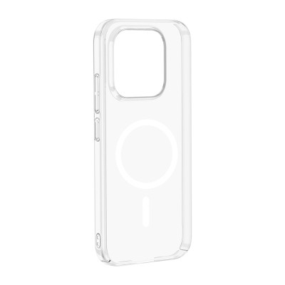 Xiaomi 17T Pro Kamera Korumalı M-Safe Şarj Özellikli Şeffaf Zore London Sert PC Kapak - 2