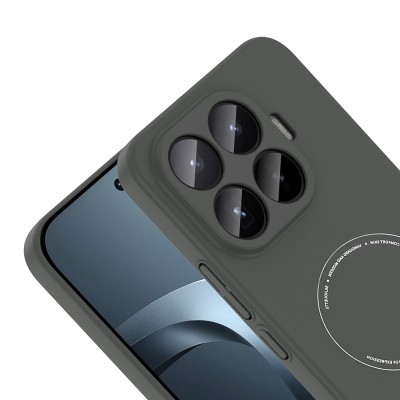 Xiaomi 17T Pro Kılıf M-Safe Şarj Özellikli Kamera Korumalı Zore Elio Sert PC Kapak - 5