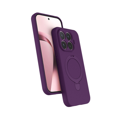 Xiaomi 17T Pro Kılıf M-safe Şarj Özellikli Standlı Zore Samara Kapak - Zore