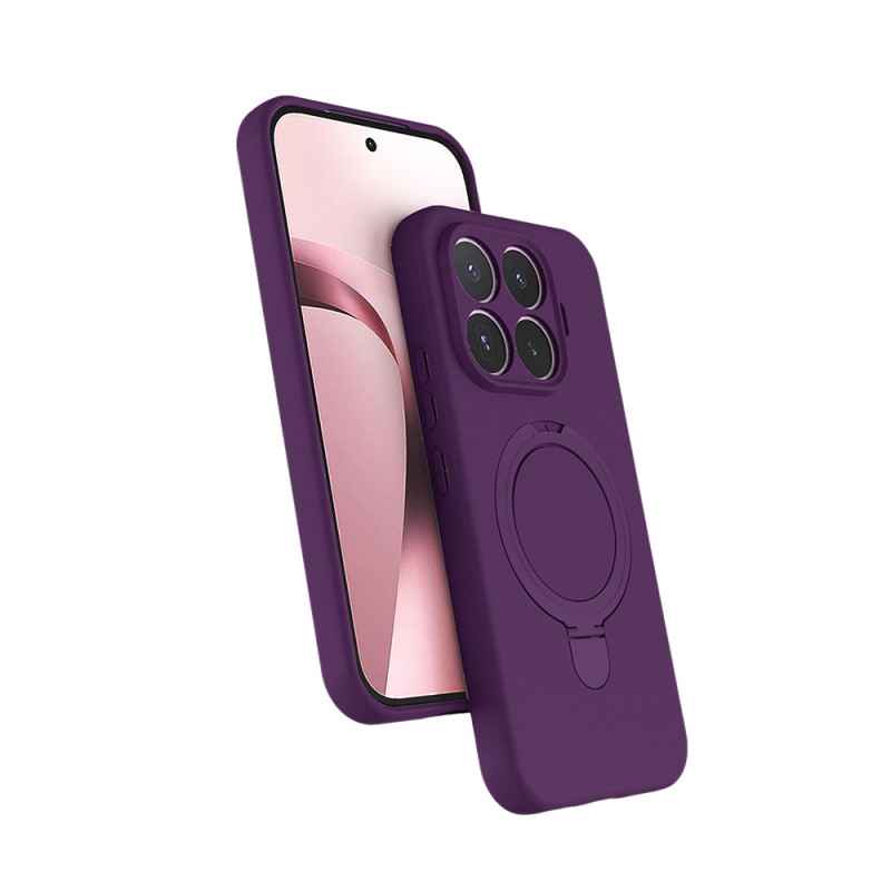 Xiaomi 17T Pro Kılıf M-safe Şarj Özellikli Standlı Zore Samara Kapak - 1