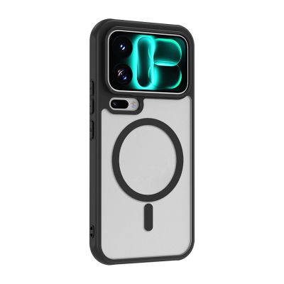 Xiaomi 18 Pro Max M-Safe Charging Feature Case Camera Protection Zore Lunex Cover - 3