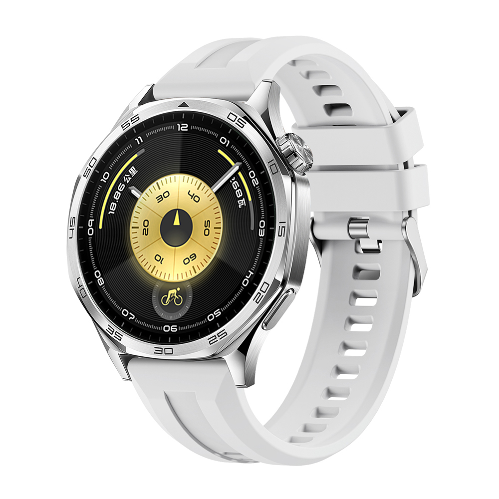 Amazfit GTR 47mm Zore KRD-148 22mm Silikon Kordon - Beyaz