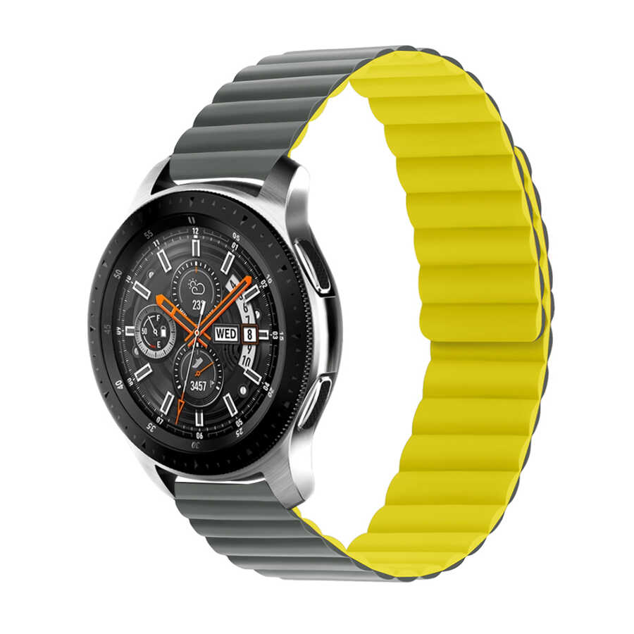 Xiaomi Amazfit Pace KRD-52 Kordon - Gri-Sarı