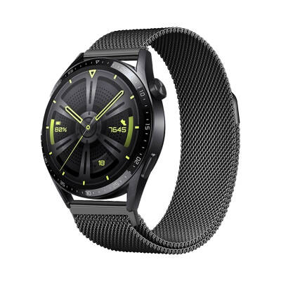 Xiaomi Amazfit Pace Zore Band-12 22mm Metal Hasır Kordon - Zore