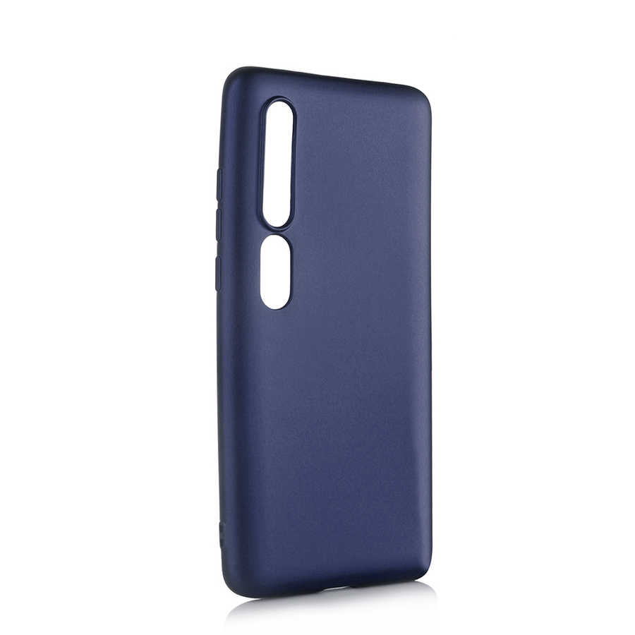Xiaomi Mi 10 Kılıf Zore Premier Silikon Kapak - Lacivert