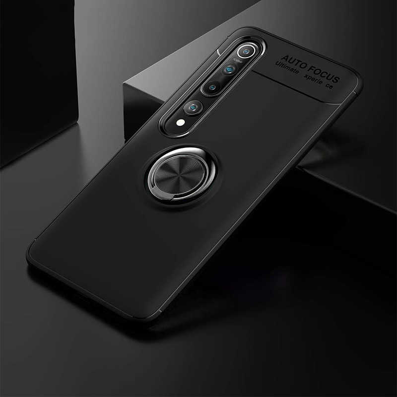 Xiaomi Mi 10 Kılıf Zore Ravel Silikon Kapak - Siyah