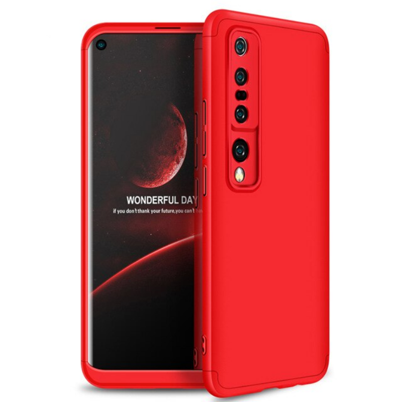 Xiaomi Mi 10 Pro Kılıf Zore Ays Kapak - Kırmızı