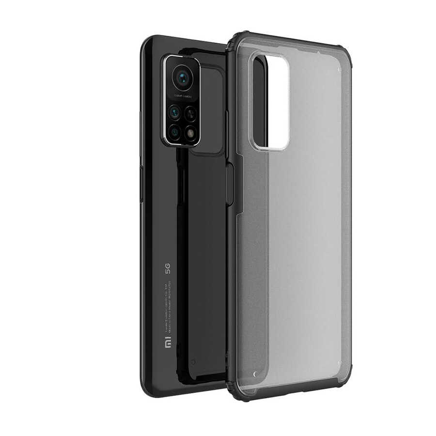 Xiaomi Mi 10T Pro 5G Kılıf Zore Volks Kapak - Siyah