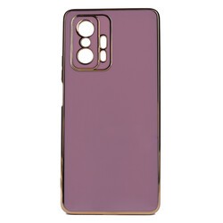 Xiaomi Mi 11T 5G Case Zore Bark Cover Purple