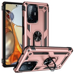 Xiaomi Mi 11T 5G Kılıf Zore Vega Kapak Rose Gold