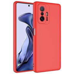 Xiaomi Mi 11T Pro 5G Case Zore Mara Lansman Cover Red