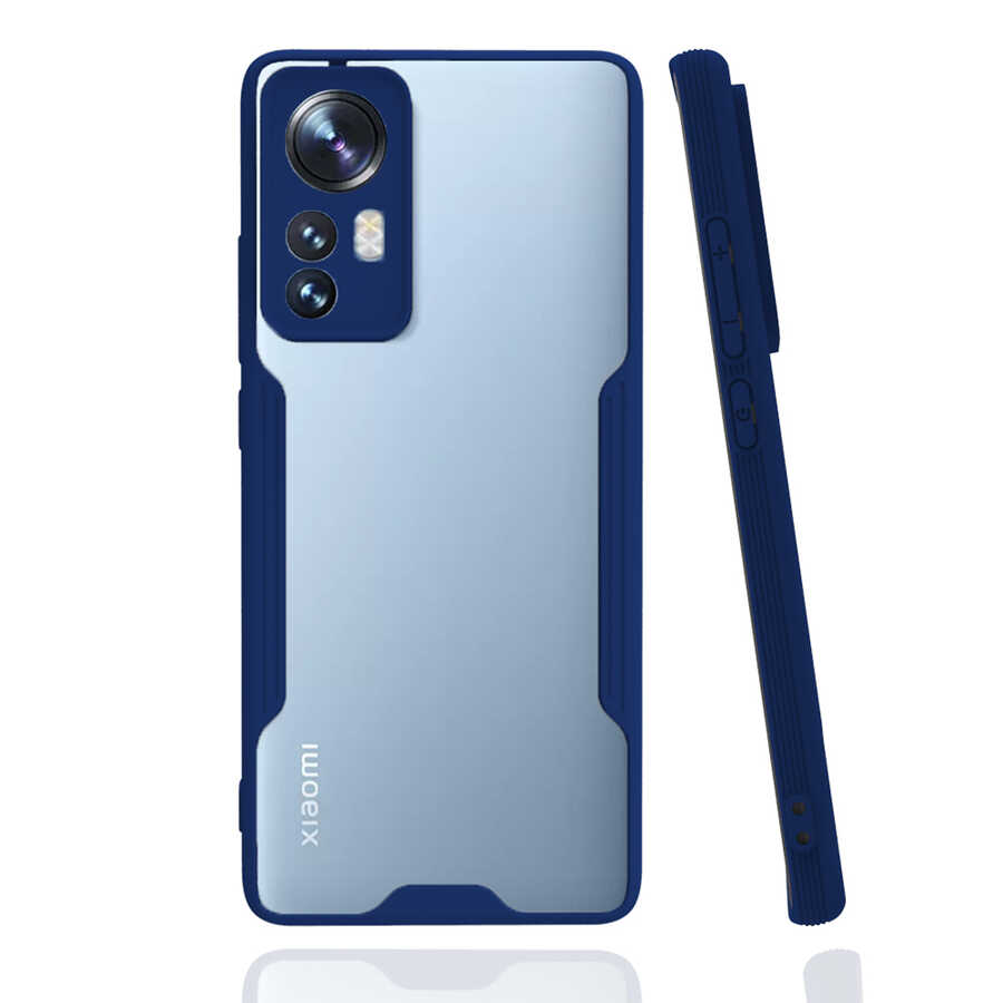Xiaomi Mi 12 Kılıf Zore Parfe Kapak - Lacivert