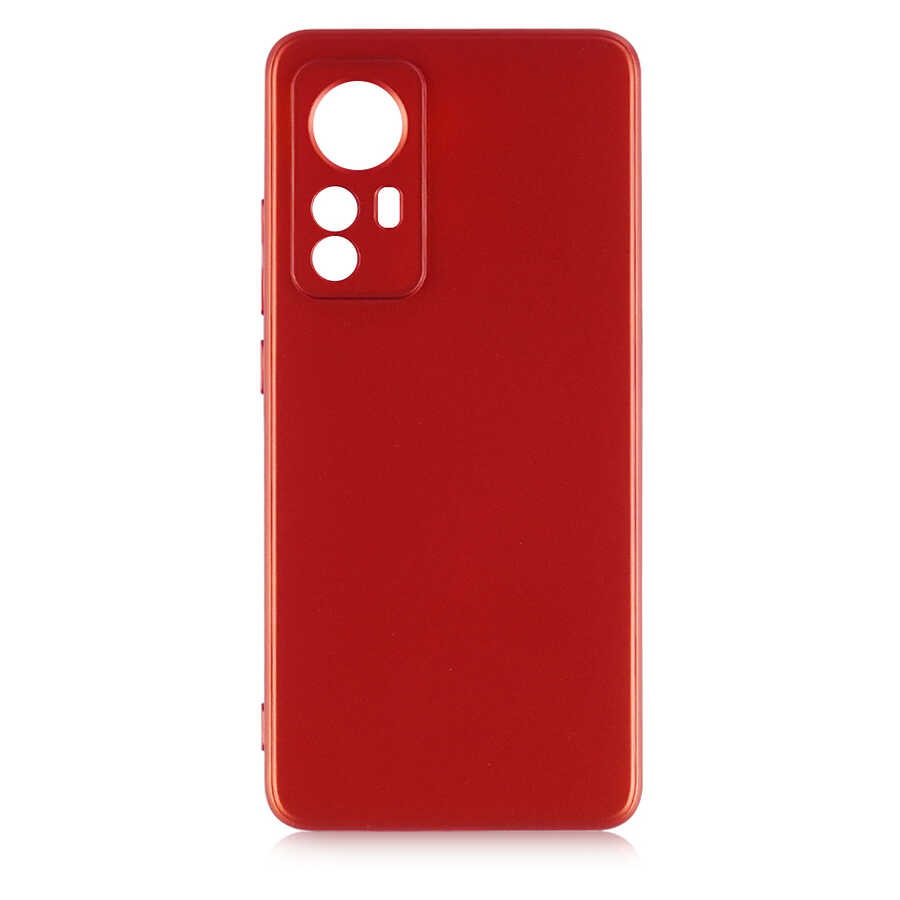 Xiaomi Mi 12 Kılıf Zore Premier Silikon Kapak - Kırmızı