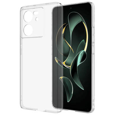 Xiaomi Mi 13T Kılıf Nano Oleofobik Özellikli Sert Arka Yüzey Zore Droga Kapak - Zore