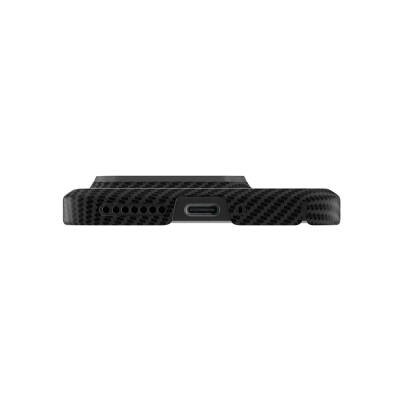 Xiaomi Mi 14 Case Magsafe Charging Feature 600D Zore Krek Karbon Cover - 4