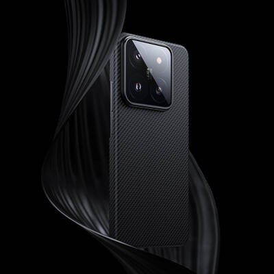 Xiaomi Mi 14 Kılıf M-safe Özellikli Karbon Fiber Benks Essential ArmorAir 600D Kevlar Kapak - 3