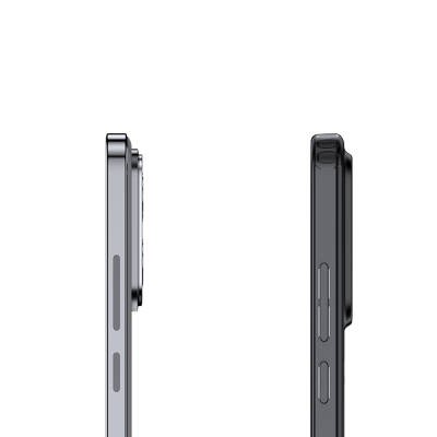 Xiaomi Mi 14 Kılıf Sert PC Arka Yüzey Wireless Şarj Özellikli Zore Flet M-safe Kapak - 2