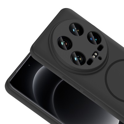 Xiaomi Mi 14 Ultra Kılıf M-safe Şarj Özellikli Zore Meta Kapak - 22