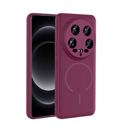 Xiaomi Mi 14 Ultra Kılıf M-safe Şarj Özellikli Zore Meta Kapak - 3