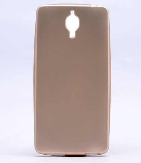 Xiaomi Mi 4 Kılıf Zore Premier Silikon Kapak - Gold