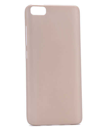Xiaomi Mi 5 Kılıf Zore 1.Kalite PP Silikon - Gold