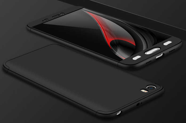 Xiaomi Mi 5 Kılıf Zore Ays Kapak - Siyah