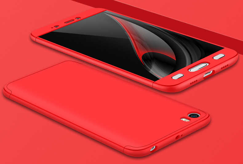 Xiaomi Mi 5 Kılıf Zore Ays Kapak - Kırmızı
