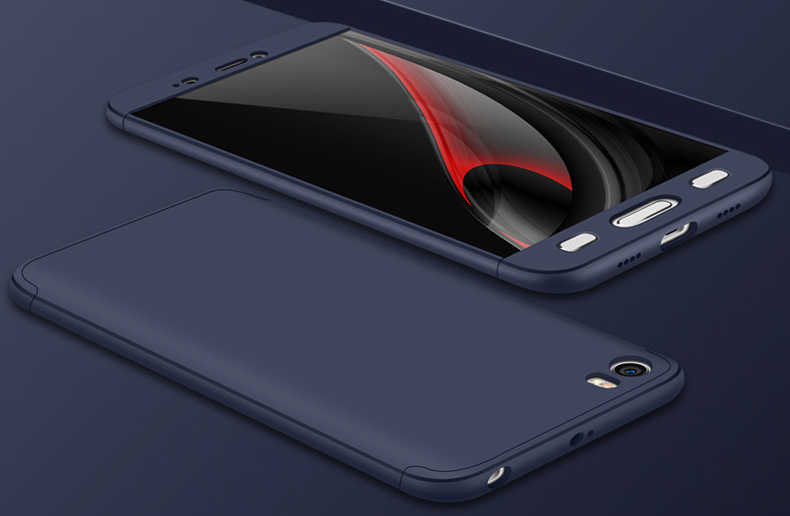 Xiaomi Mi 5 Kılıf Zore Ays Kapak - Mavi