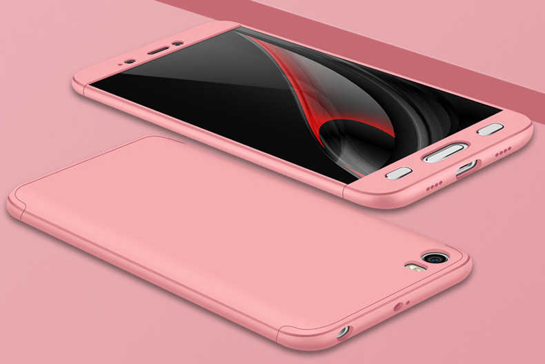 Xiaomi Mi 5 Kılıf Zore Ays Kapak - Rose Gold